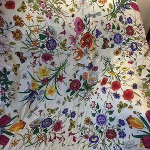 Vintage Gucci Silk Chiffon Scarf/Wrap